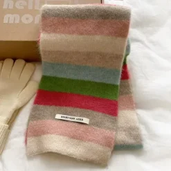 Other*Boogzel Clothing Colorful Striped Indie Kid Scarf
