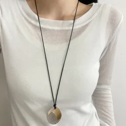 Necklaces & Chokers*Boogzel Clothing Comb Pendant Necklace Silver