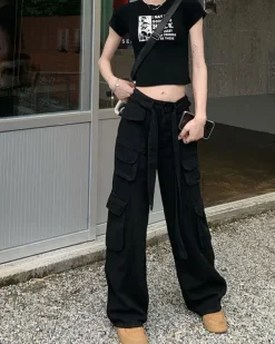 Pants & Trousers*Boogzel Clothing Comfy Cute Cargo Pants