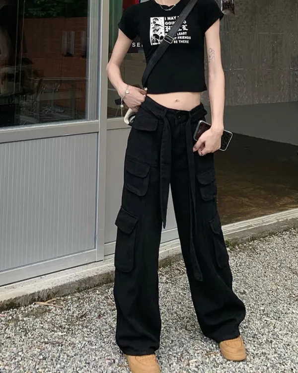 Pants & Trousers*Boogzel Clothing Comfy Cute Cargo Pants