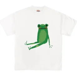 Aesthetic T-Shirts & Graphic Tees*Boogzel Clothing Comfy Frog Print Tee