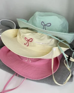 Hats*Boogzel Clothing Coquette Aesthetic Bow Fisherman Hat