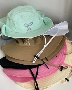 Hats*Boogzel Clothing Coquette Aesthetic Bow Fisherman Hat