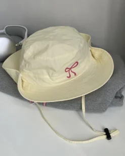 Hats*Boogzel Clothing Coquette Aesthetic Bow Fisherman Hat