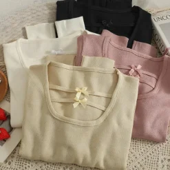 Long Sleeve Tops*Boogzel Clothing Coquette Aesthetic Long Sleeve Top