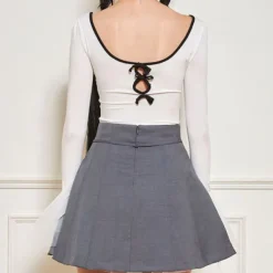 Long Sleeve Tops*Boogzel Clothing Coquette Aesthetic Long Sleeve Top