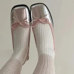 Classics|Sandals / Mary Janes*Boogzel Clothing Coquette Bow Ballet Sandals