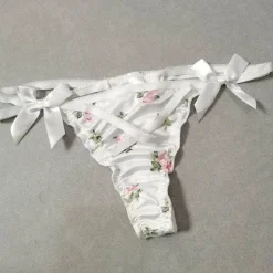 Underwear*Boogzel Clothing Coquette Bow Floral Lace Panty