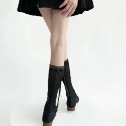 Socks*Boogzel Clothing Coquette Girl Ribbon Bow Socks
