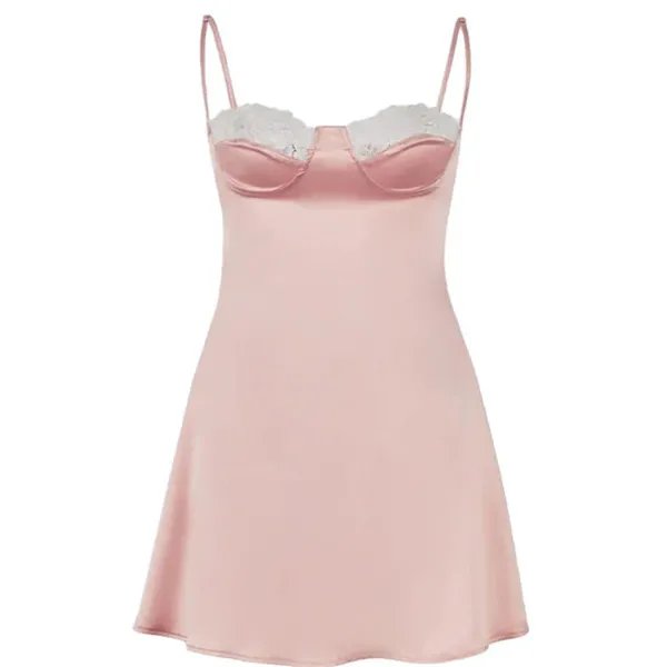 Dresses & Rompers*Boogzel Clothing Coquette Lace Cami Mini Dress