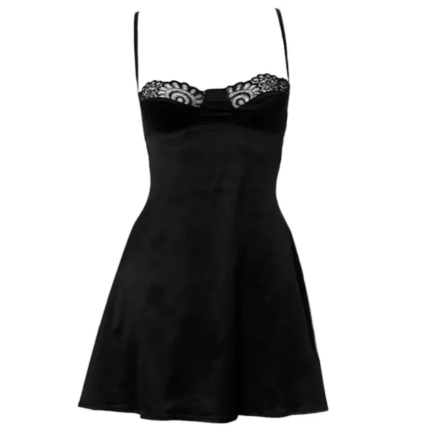 Dresses & Rompers*Boogzel Clothing Coquette Lace Cami Mini Dress