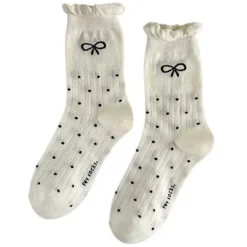 Socks*Boogzel Clothing Coquette Style Bow Socks