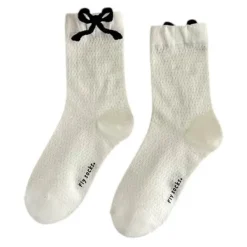 Socks*Boogzel Clothing Coquette Style Bow Socks