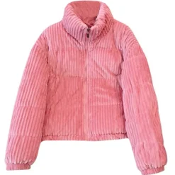 Coats & Jackets*Boogzel Clothing Corduroy Puffer Jacket