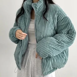Coats & Jackets*Boogzel Clothing Corduroy Puffer Jacket