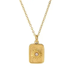 Necklaces & Chokers*Boogzel Clothing Cosmic Energy Coin Necklace