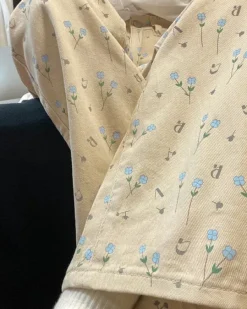 Pants & Trousers*Boogzel Clothing Cottagecore Aesthetic Floral Pants Beige
