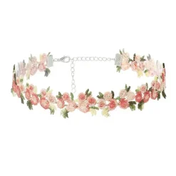 Necklaces & Chokers*Boogzel Clothing Cottagecore Crochet Flower Choker