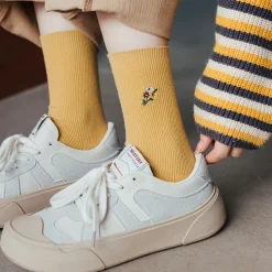 Socks*Boogzel Clothing Cottagecore Embroidered Socks
