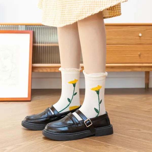 Socks*Boogzel Clothing Cottagecore Floral Socks