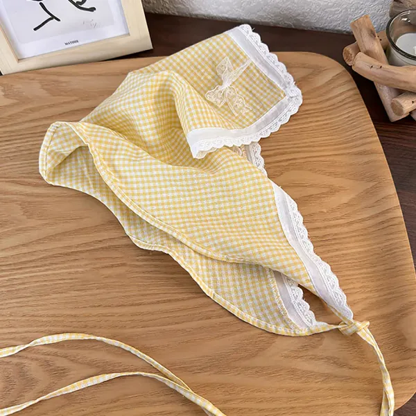 Other|Hats*Boogzel Clothing Cottagecore Gingham Headscarf
