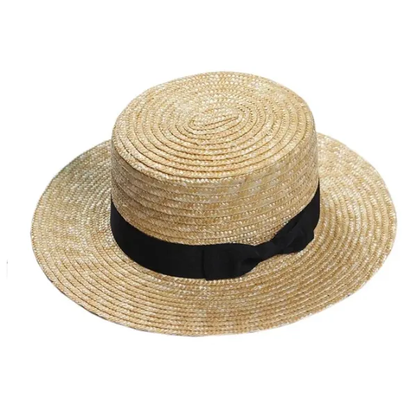 Hats*Boogzel Clothing Cottagecore Straw Hat Beige