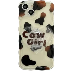 Iphone Cases*Boogzel Clothing Cow Girl iPhone Case Brown