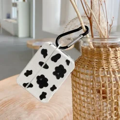 Iphone Cases*Boogzel Clothing Cow Pattern AirPods Case Black/white