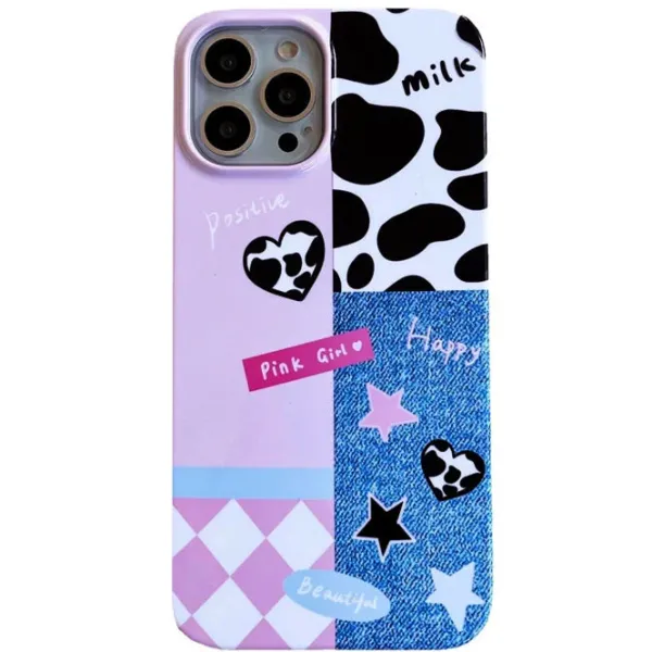Iphone Cases*Boogzel Clothing Cow Print Aesthetic iPhone Case