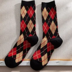 Socks*Boogzel Clothing Cozy Days Argyle Socks