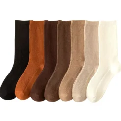 Socks*Boogzel Clothing Cozy Days Ribbed Crew Socks
