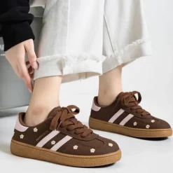 Aesthetic Sneakers*Boogzel Clothing Cozy Season Floral Sneakers