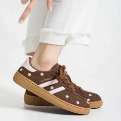 Aesthetic Sneakers*Boogzel Clothing Cozy Season Floral Sneakers