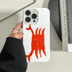 Iphone Cases*Boogzel Clothing Crab iPhone Case White/red