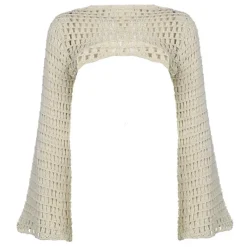 Sweaters|Y2K Tops*Boogzel Clothing Crochet Bolero Shrug Top