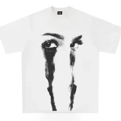 Aesthetic T-Shirts & Graphic Tees*Boogzel Clothing Crying Eyes Graphic Tee White