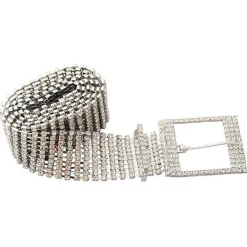 Other|Belts & Chains*Boogzel Clothing Crystal Chain Belt Silver