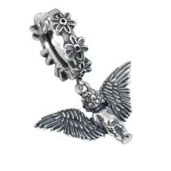 Earrings*Boogzel Clothing Cupid Aesthetic Earrings Silver