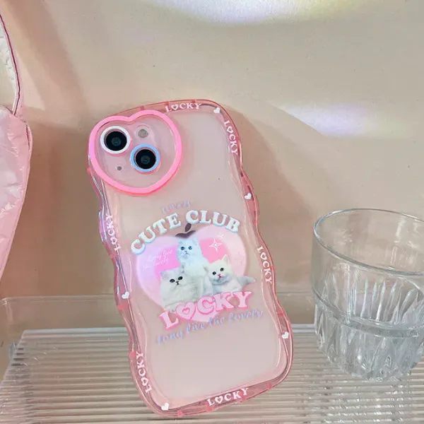 Iphone Cases*Boogzel Clothing Cute Club iPhone Case Pink