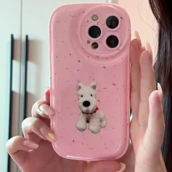 Iphone Cases*Boogzel Clothing Cute Dog iPhone Case Pink