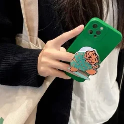 Iphone Cases*Boogzel Clothing Cute Tiger iPhone Case Green