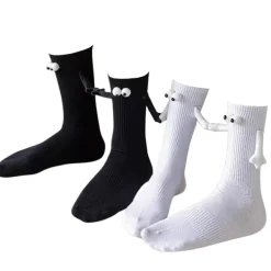 Socks*Boogzel Clothing 3D Eyes Hand Holding Socks