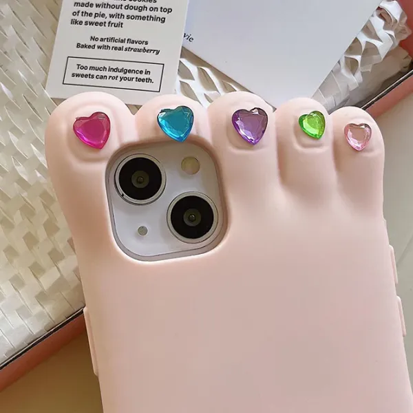 Iphone Cases*Boogzel Clothing 3D Foot Shaped IPhone Case Pink