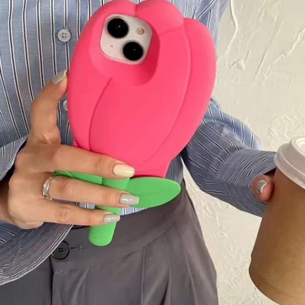 Iphone Cases*Boogzel Clothing 3D Tulip iPhone Case Pink