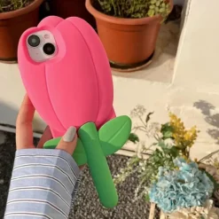 Iphone Cases*Boogzel Clothing 3D Tulip iPhone Case Pink