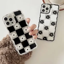 Iphone Cases*Boogzel Clothing Daisies Plaid iPhone Case