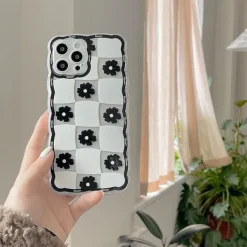 Iphone Cases*Boogzel Clothing Daisies Plaid iPhone Case