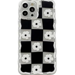 Iphone Cases*Boogzel Clothing Daisies Plaid iPhone Case
