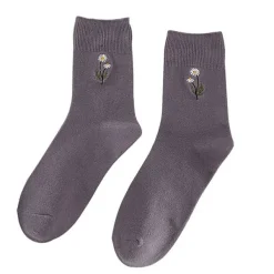 Socks*Boogzel Clothing Daisy Embroidery Socks
