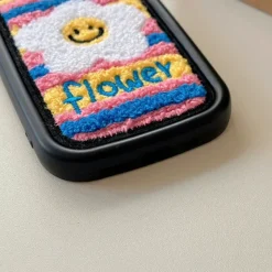 Iphone Cases*Boogzel Clothing Daisy Flower Fuzzy iPhone Case